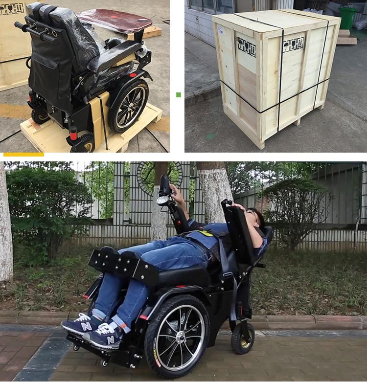 Luxury Heavy Duty Standing & Lying Electric Wheelchair for Handicapped / Patient