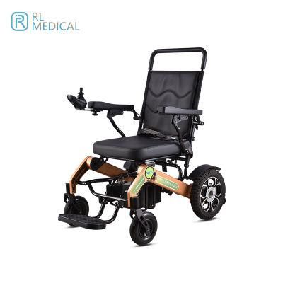2022 Chinese Factory Aluminum Frame Newest Electric Power Wheelchair with CE Certificate