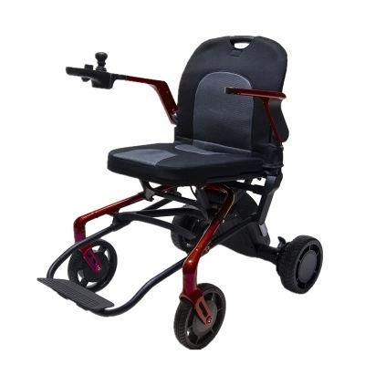 Travelling Portable Folded Lightweight Electric Wheelchair