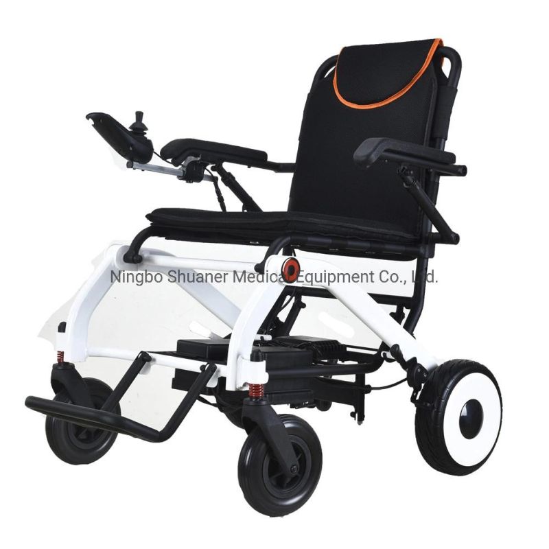 Lightweight Wheelchair Folding Power Remote Control Electric Wheelchair Foldable Rollator Walker