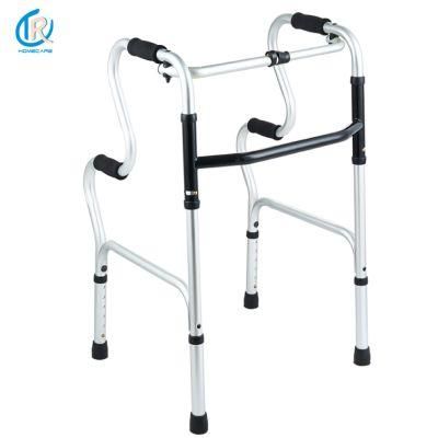 Rollator Walker Folding Lunge Walking Frame Lightweight Aluminium with Wheels