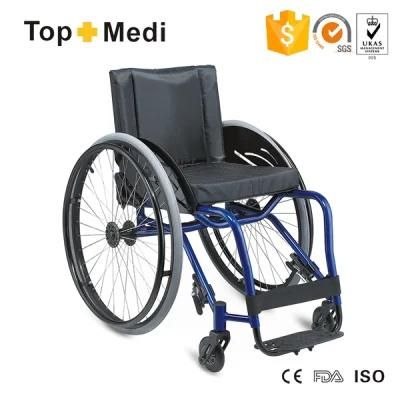 Aluminum Light Weight Leisure Sport Wheelchair for Disabled