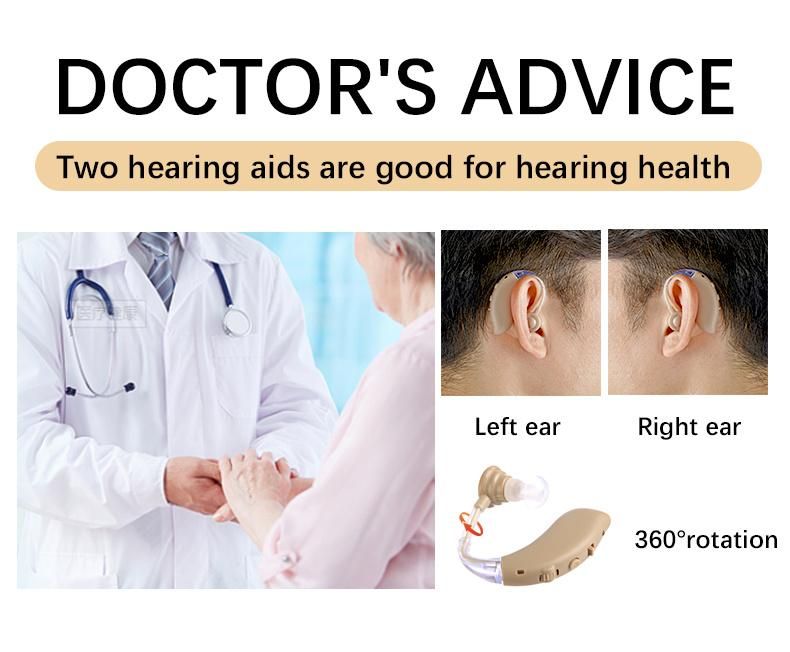 High Quality Rechargeable Hearing Aids Elder Care Product Amplifier Hearing Aids