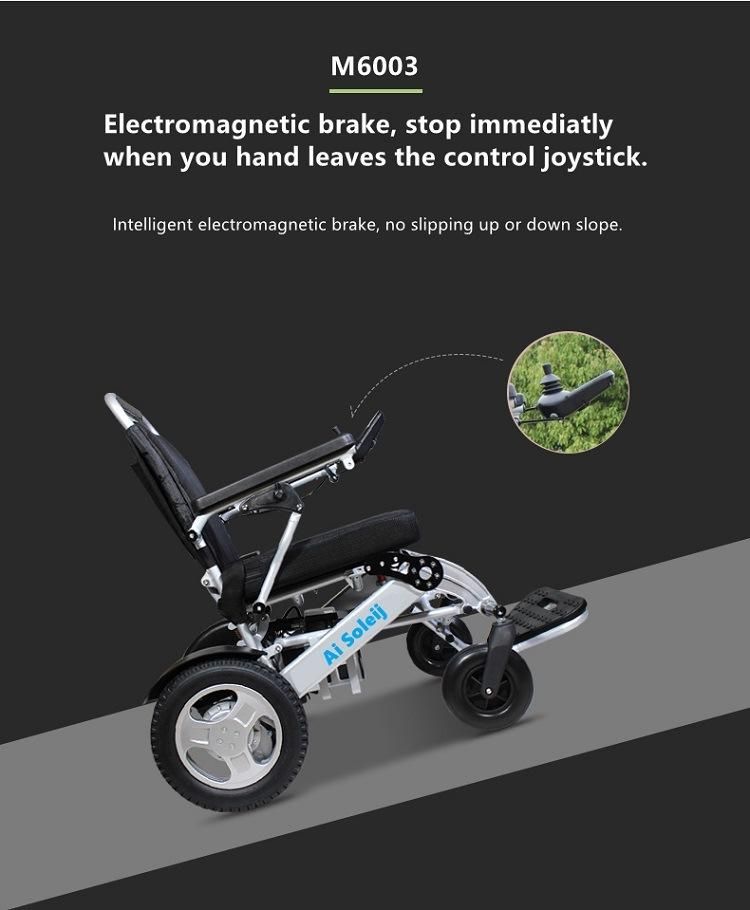Handicap Folding Lightweight Power Portable Electric Wheelchair