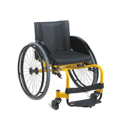 Aluminum Manual Leisure Sports Wheelchair Lightweight