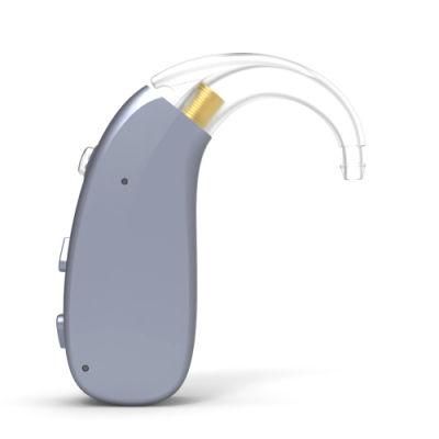 Lithium Batteries Rechargeable Hearing Aid with USB Charger