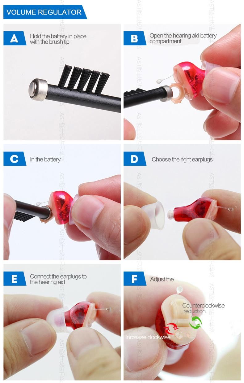 Popular Earbuds Design Fashion Rechargeable Hearing Aid
