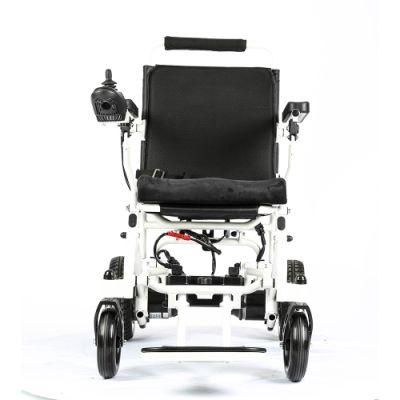 Outdoor Travel Lightweight Portable Folding Electric Wheelchair for Disabled