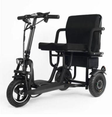 Hot Selling Aluminum Lightweight Folding 3 Wheelchair Electric Scooter for Adults