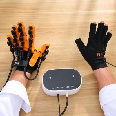 Robotic Glove Stroke Rehabilitation Device, Patients Healthy Hand to Replicate Similar Movements on The Affected Hand