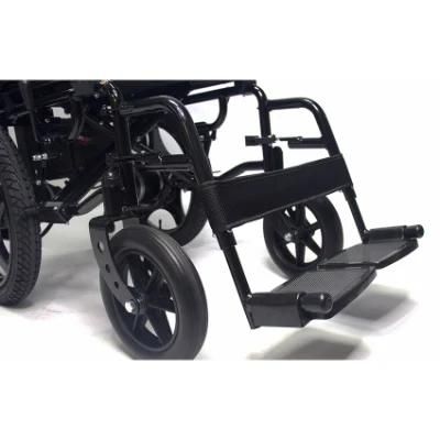 Non-Tilted Topmedi China Price Wheelchair with CE Factory Tew002