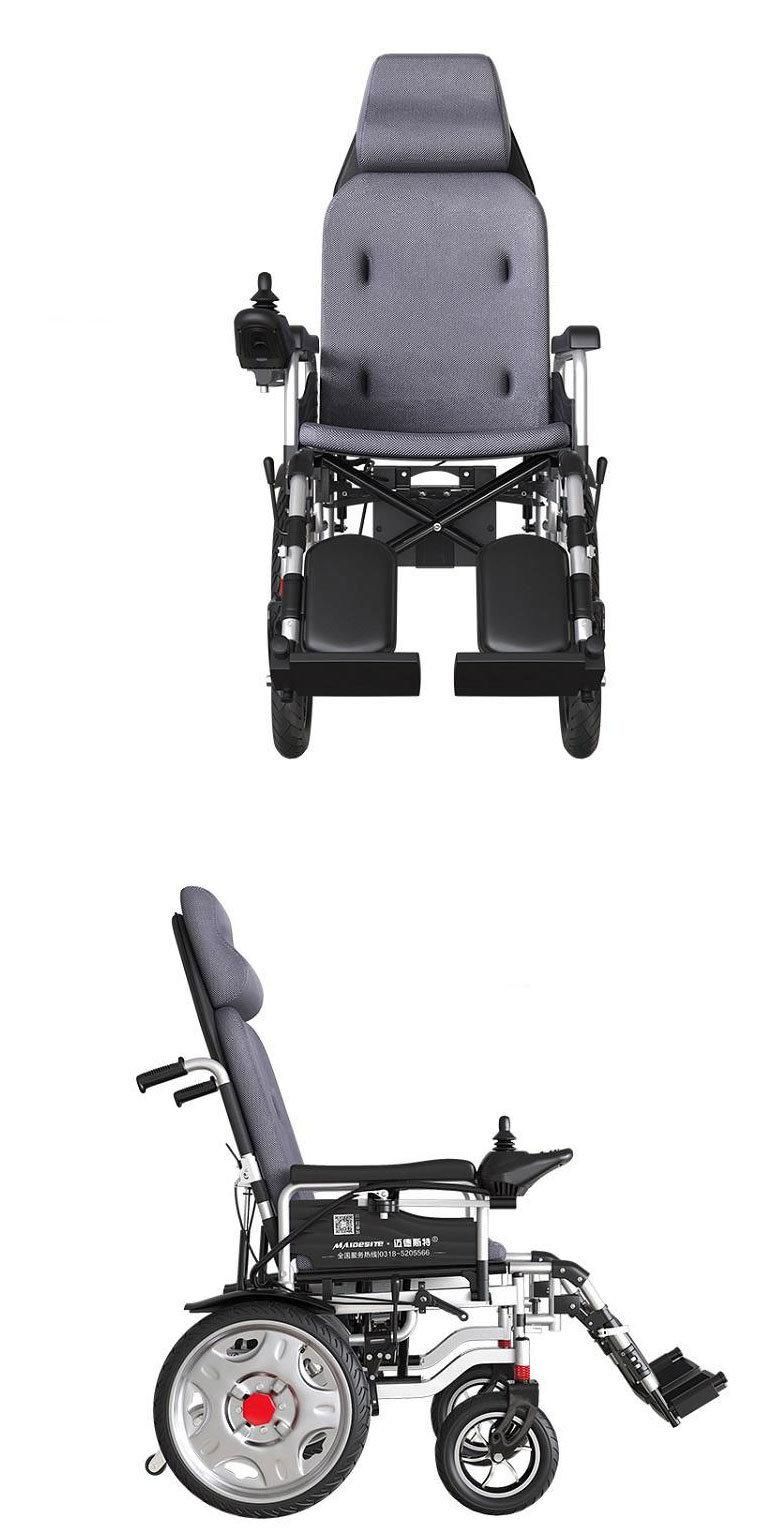 Hot Selling Quality Multifunctional Electric Wheelchairs for Patients with Comfortable Folding Design Electric Wheelchair