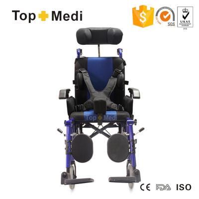 Topmedi Hot Sale Cerebral Palsy Children Wheelchair