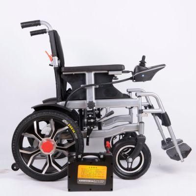 New Folding Electric Wheelchair for The Disabled