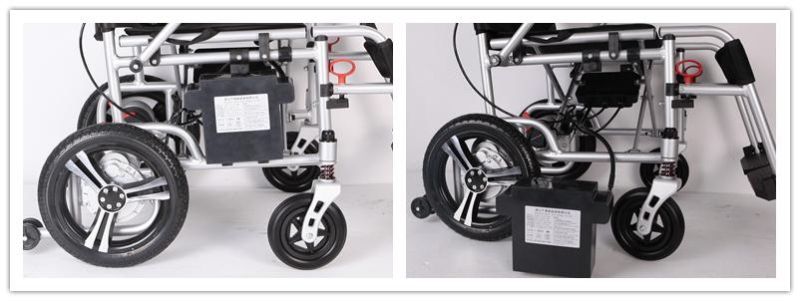 Lightweight Power Wheelchair with Lithium Battery