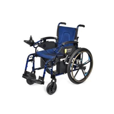 Newest Outdoor Mobility Medical Equipment Aluminum Folding Electric Power Wheelchair