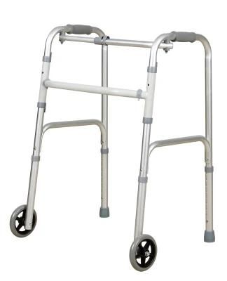 Elderly with Wheels Brother Medical China Handicap Walker for Adults
