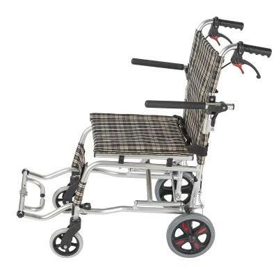 Aluminium Light Foldable Disabled Manual Wheelchair