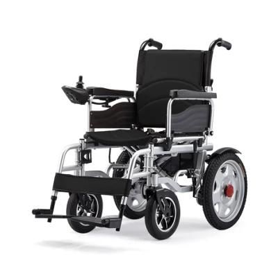 Motor Folding Accept OEM Max Load 120kgs Joystick Electronic Wheelchair