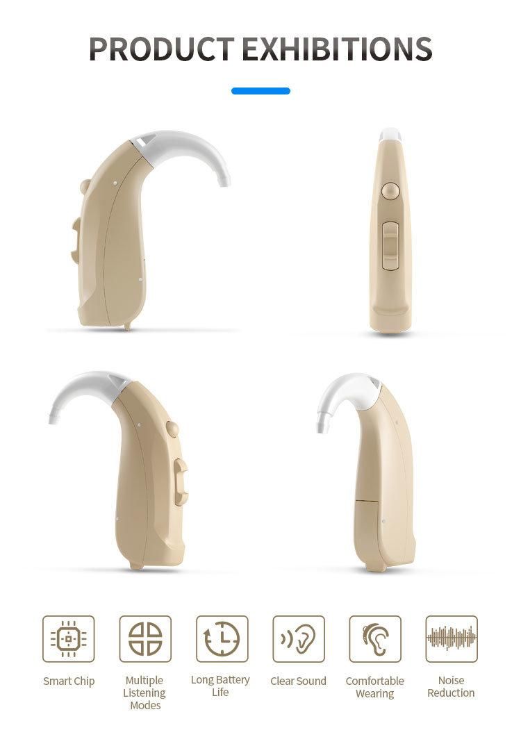 Behind The Ear Digital Hearing Aid Sound Amplifier