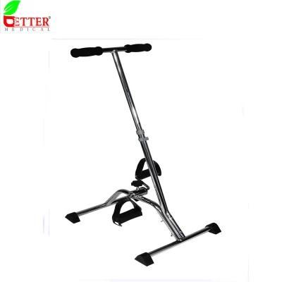 Tool Free Chrome Steel Pedal Exerciser with Foot Pedal