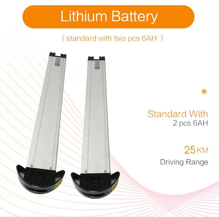 Aluminum Folding Electric Wheelchair with Lithium Battery for Sale