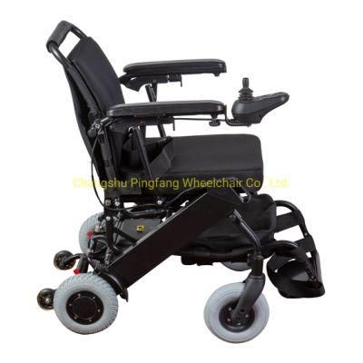 aluminum Alloy Motorized Extra Light Portable Wheelchair with Ce, ISO13485