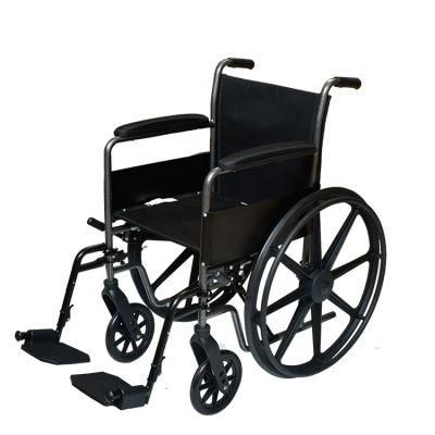 Hot Customized Tilted China Cheapest Price Second Hand Folding Wheelchair