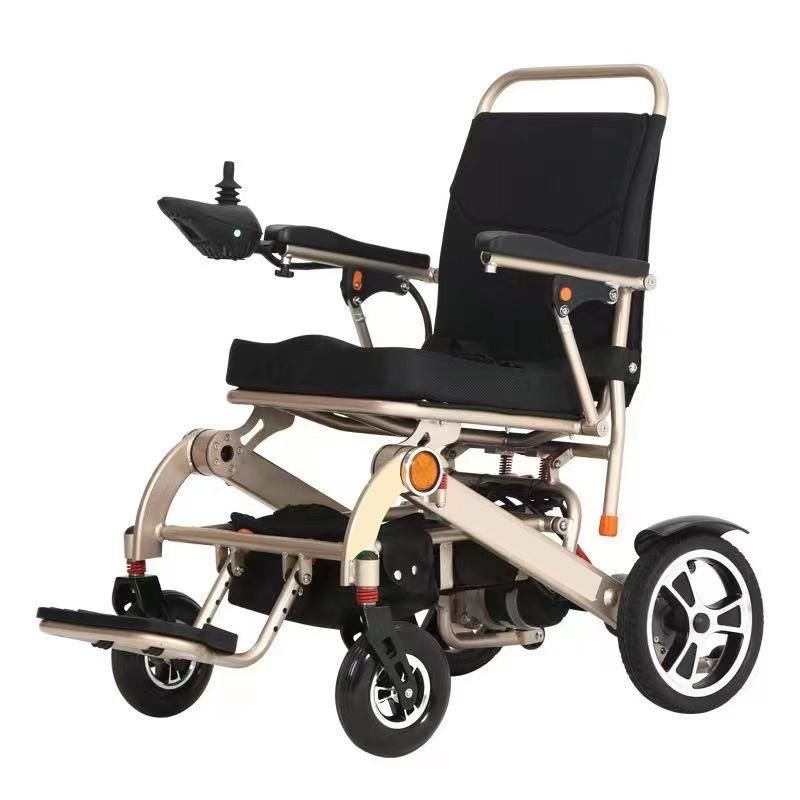 CE TUV Approval Rehabilitation Wheelchair, Lightweight Folding Power Electric Wheelchair