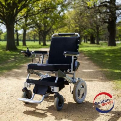 E-Throne Portable Lightweight Brushless Folding E Electric Wheelchair with Ce