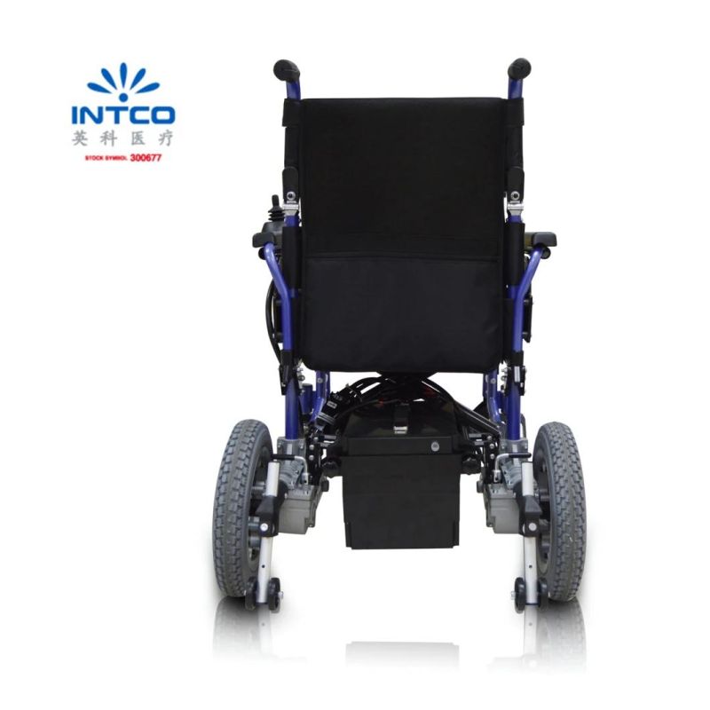 Steel Folable Standard Electric Power Wheelchair with Various Sizes