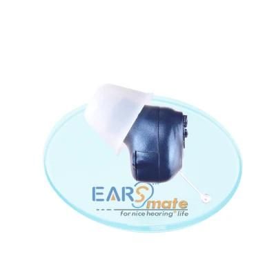 Unique Blue Hearing Aid Digital Hearing Amplifier in Ears
