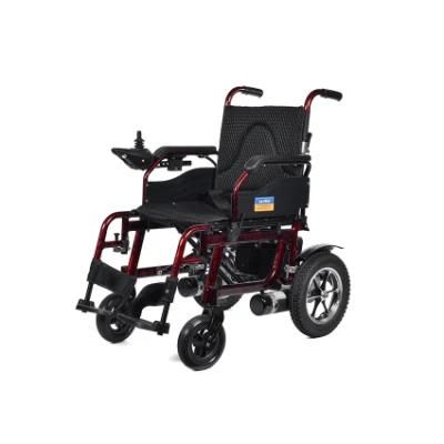 Electromagnetic Brake Aluminium Alloy Topmedi Medical Equipment Electric Wheelchair Tew110A (TLE)