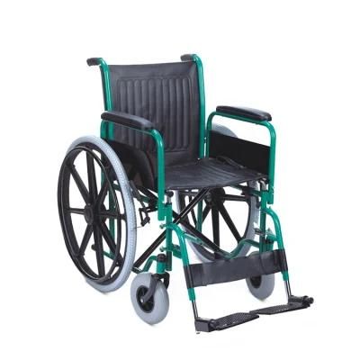 Wellness and Relaxation Physiotherapy Steel Wheelchair Tsw901b