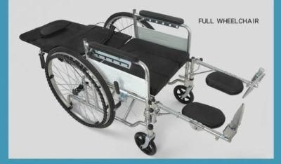 Cheap Light Manual Wheelchair Portable Folding Hand Pushed Wheelchair