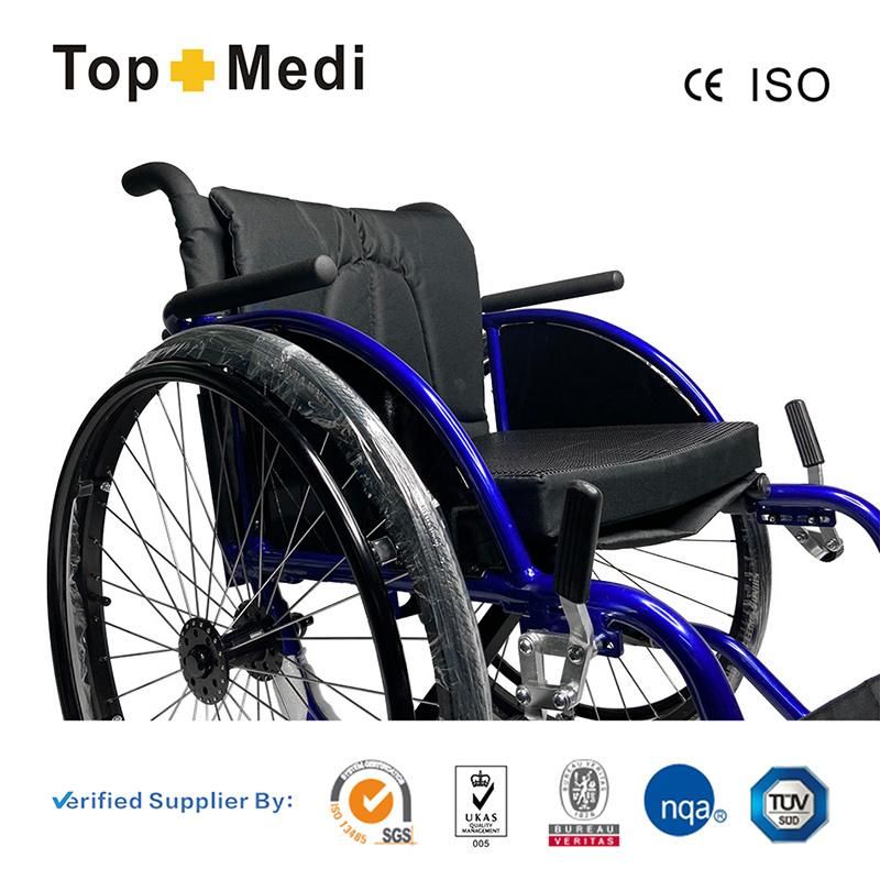 Disabled Fashion Modern Active Lightweight Leisure Sport Manual Rigid Wheelchair