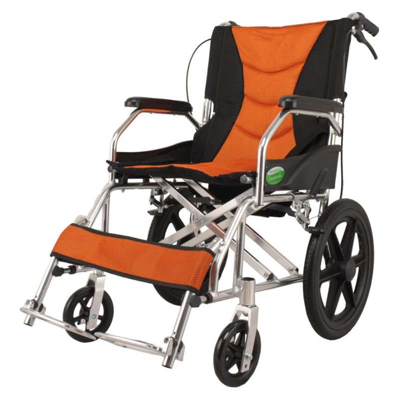 Physiotherapy Equipment High Bear Loading Aluminum Disabled Handicap Manual Wheelchair