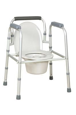 Commode Chair Set Toilet Chair Potty with Bedpan for Elderly