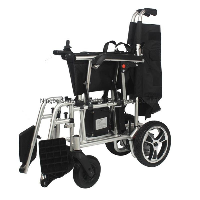Customized Medical Products Folding Portable Lightweight Electric Wheelchair Electric Power Chair