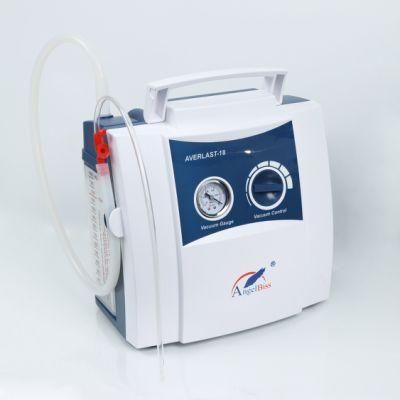 Portable Phlegm Suction Unit Medical Equipment with Suitcase