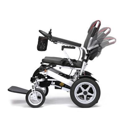 Lightweight Portable Brushless Wireless Remote Control Automatic One Key Folding Electric Power Wheelchair