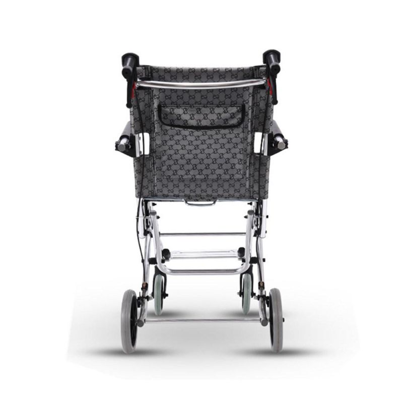 Folding Super Light Old Simple Wheelchair Aluminum Alloy