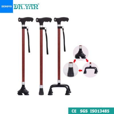 Foldable Walking Stick for Balancing Mobility Aid