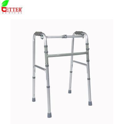 Rehabilitation Products Standard Aluminum Walker Without Wheels