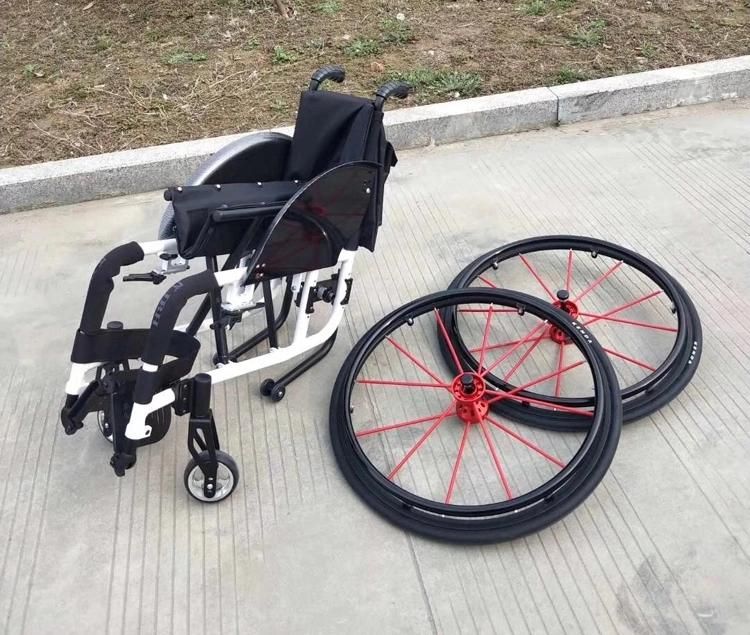 Big Wheel aluminium Manual Folding Wheelchair