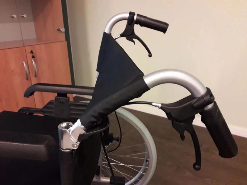 Handicapped Equipment Outdoor Folding Aluminum Manual Wheelchair