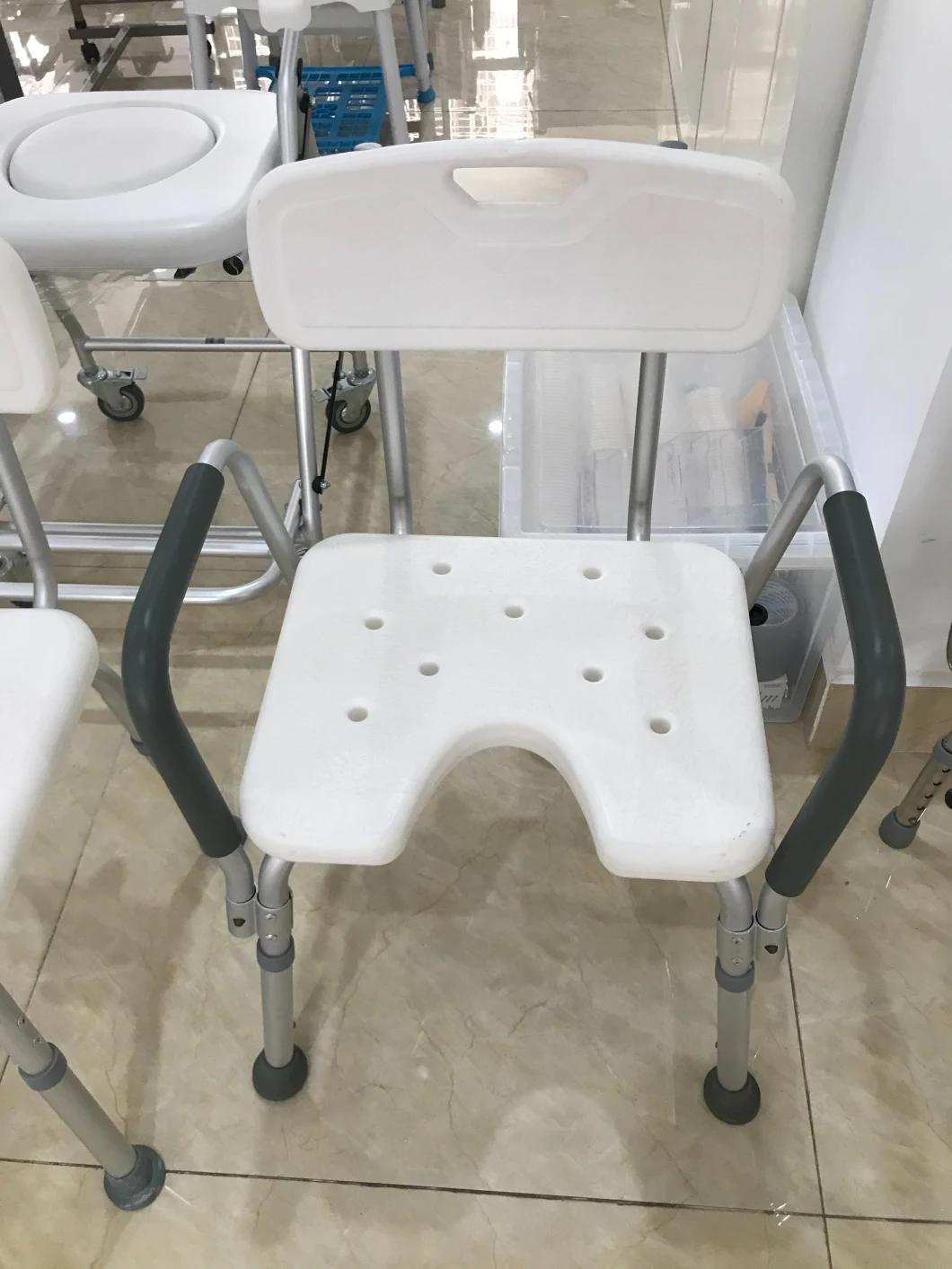 High Quality ISO Approved Aluminium Brother Medical Stand Stool 2 Step with Handle Chair Bme 350L