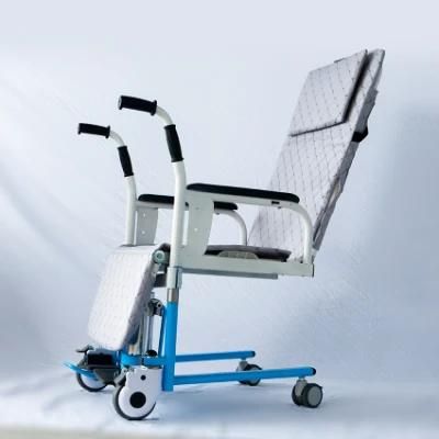 2022 Physical Therapy Equipments Transfer Multifunctional Wheelchair Commode Chair