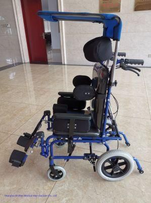 Aluminum Folding Customized Cp Wheelchair with Good Service