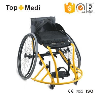 Lightweight Aluminum Leisure Sport Basketball Training Manual Wheelchair